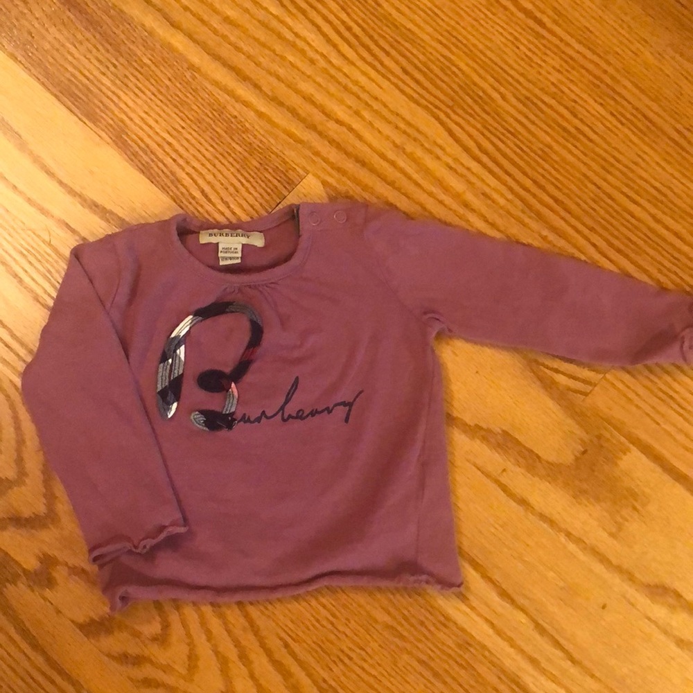 Burberry long sleeve shirt